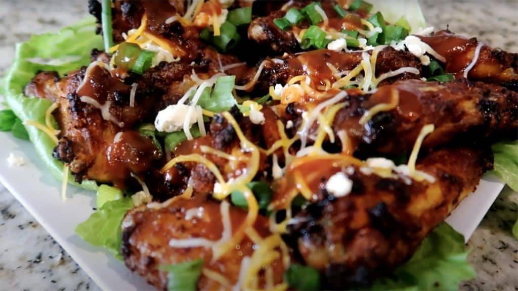 cheesy taco chicken wings in the oven recipe