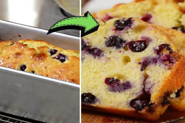 Classic Lemon Blueberry Bread Recipe