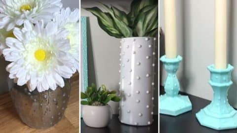 DIY Dollar Store Glass Faux High-End Tutorial | DIY Joy Projects and Crafts Ideas