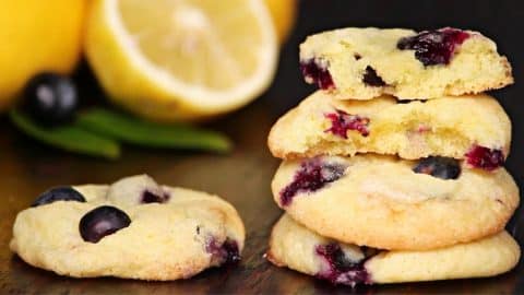 Easy Blueberry Lemon Soft Cookies Recipe | DIY Joy Projects and Crafts Ideas