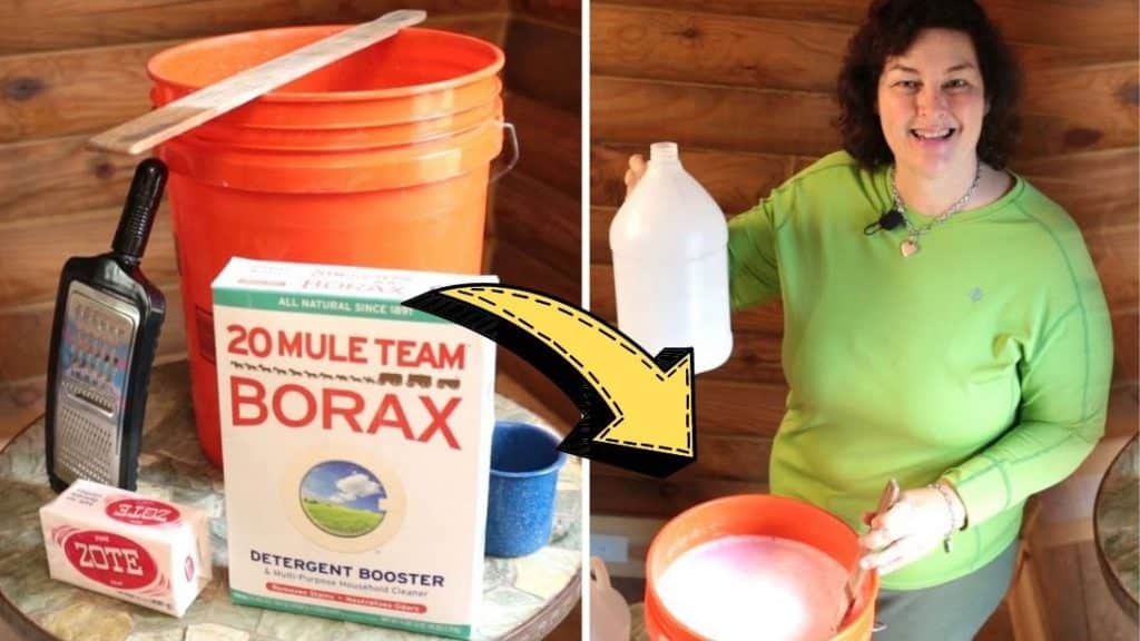 Homemade Liquid Laundry Detergent Tutorial