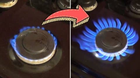 How To Fix A Low Flame Gas Stove Burner | DIY Joy Projects and Crafts Ideas