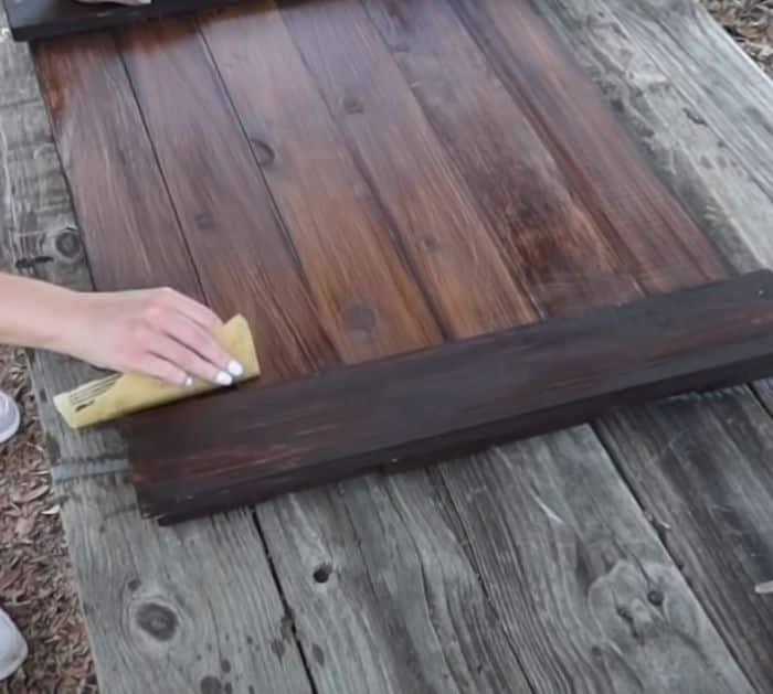 How to make a stove cover out of wood