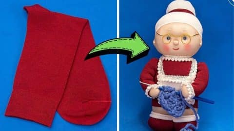 How To Make A Grandma Doll Using Socks | DIY Joy Projects and Crafts Ideas