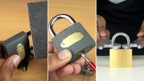 How To Open A Lock In 3 Easy Ways | DIY Joy Projects and Crafts Ideas