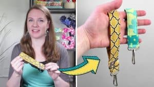 How To Sew A DIY Fabric Key Fob