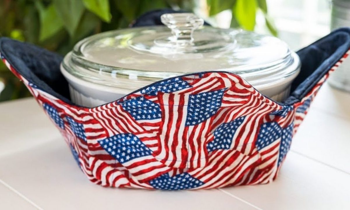 How To Sew A Large Reversible Bowl Cozy
