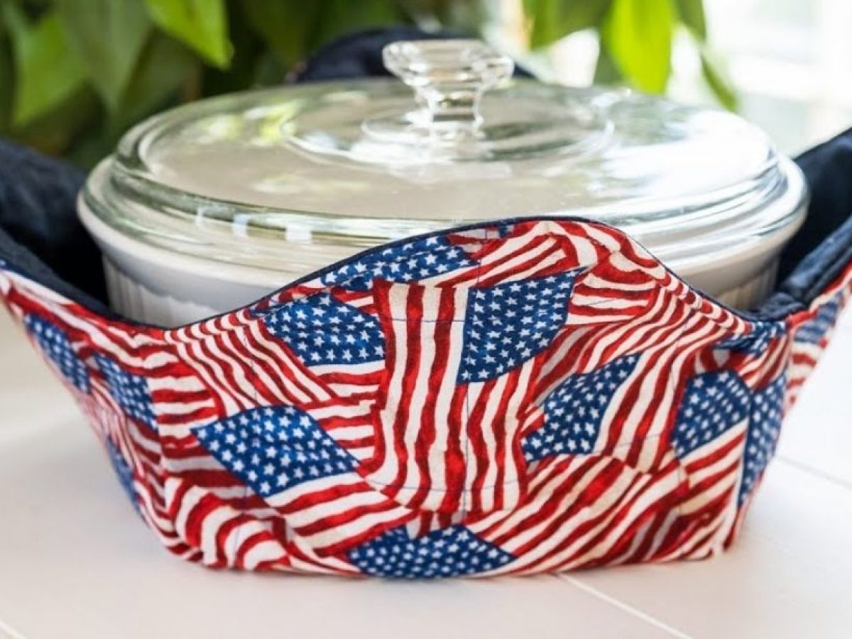 How To Sew A Large Reversible Bowl Cozy
