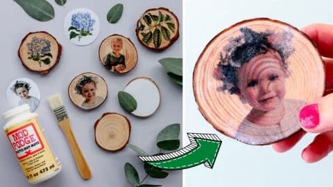 How To Transfer Photos Into Wood With Mod Podge | DIY Joy Projects and Crafts Ideas