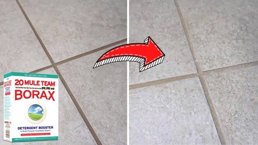 Inexpensive DIY Grout Cleaning Hack