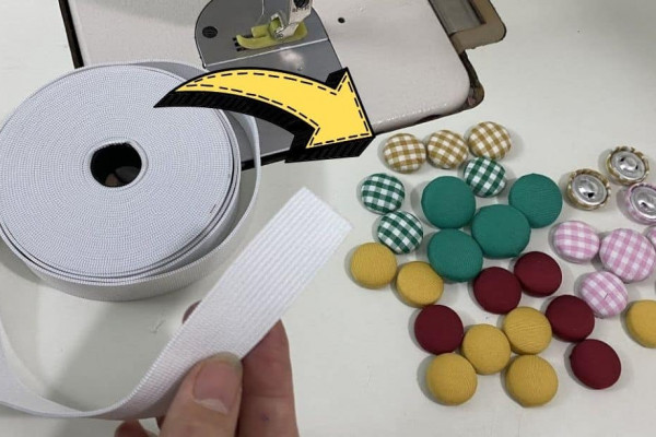 The Easiest Way To Make Fabric Buttons