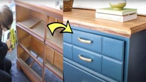 DIY Dresser to Hamper Project