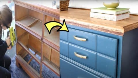 DIY Dresser to Hamper Project | DIY Joy Projects and Crafts Ideas
