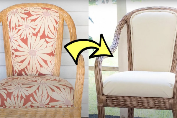 diy outdoor chair makeover