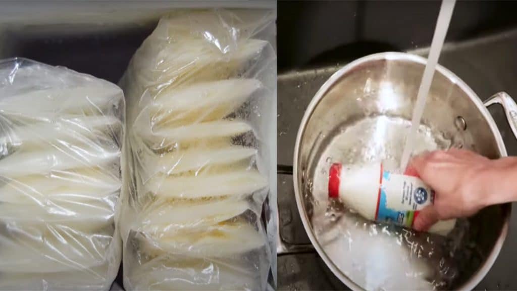 how to freeze milk and thaw out tutorial