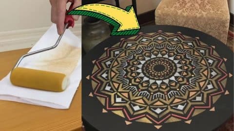 5 Cheap Hacks To Make An Old Table Look High-End | DIY Joy Projects and Crafts Ideas