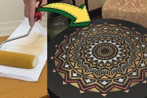 Cheap Hacks To Make An Old Table Look High-End