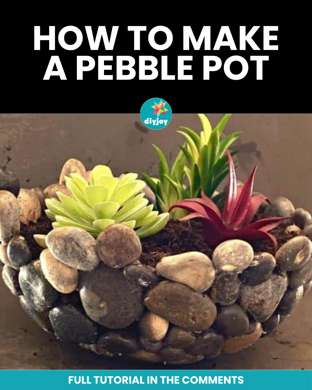 Making Pot Blocks Easy DIY Pebble Pot Tutorial - DIY Joy