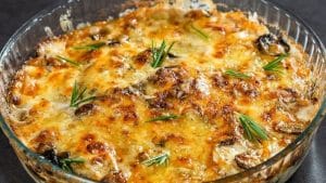 Easy Mushroom & Potato Pie Recipe