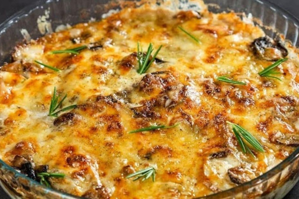 Easy Mushroom & Potato Pie Recipe