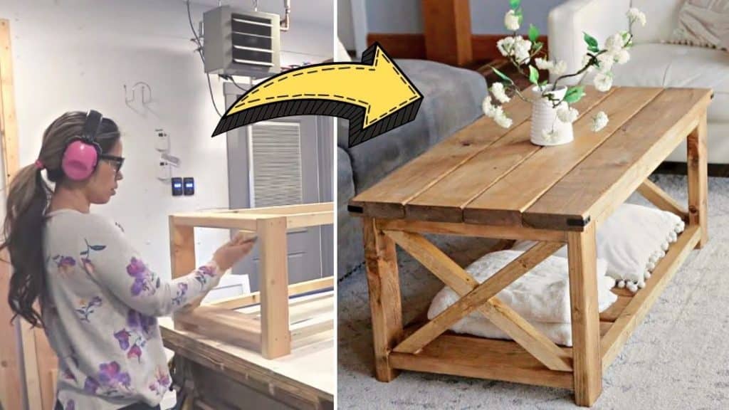 Easy To Build $40 Coffee Table Tutorial