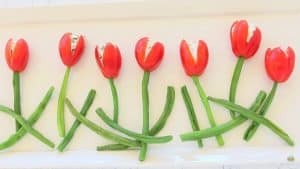 Easy To Make Cherry Tomato Tulips