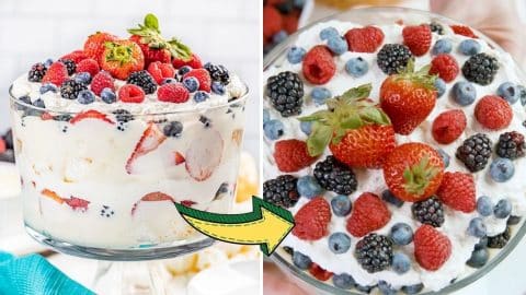 Easy To Make Creamy Berry Trifle | DIY Joy Projects and Crafts Ideas