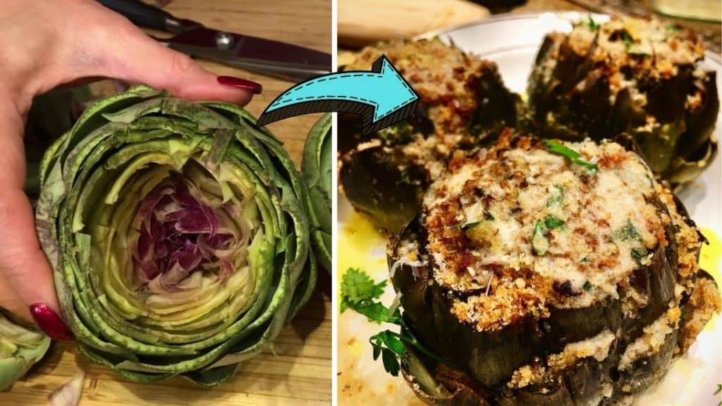 Easy To Make Stuffed Artichoke