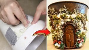 Easy Whimsical DIY Fairy House Garden Pot