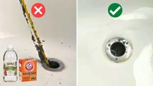 How To Remove Hair From Sink & Bathtub Drain