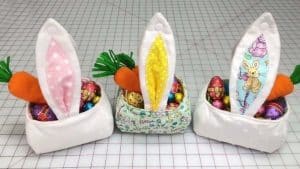 How To Sew A Fabric Easter Basket