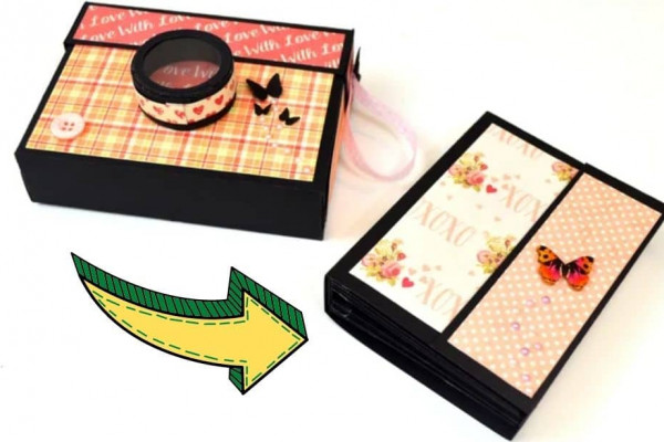 DIY Camera Box Photo Album
