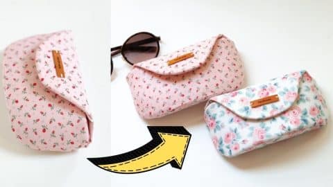 DIY Cute Sunglasses Case Sewing Tutorial | DIY Joy Projects and Crafts Ideas