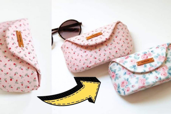 DIY Cute Sunglasses Case Sewing Tutorial