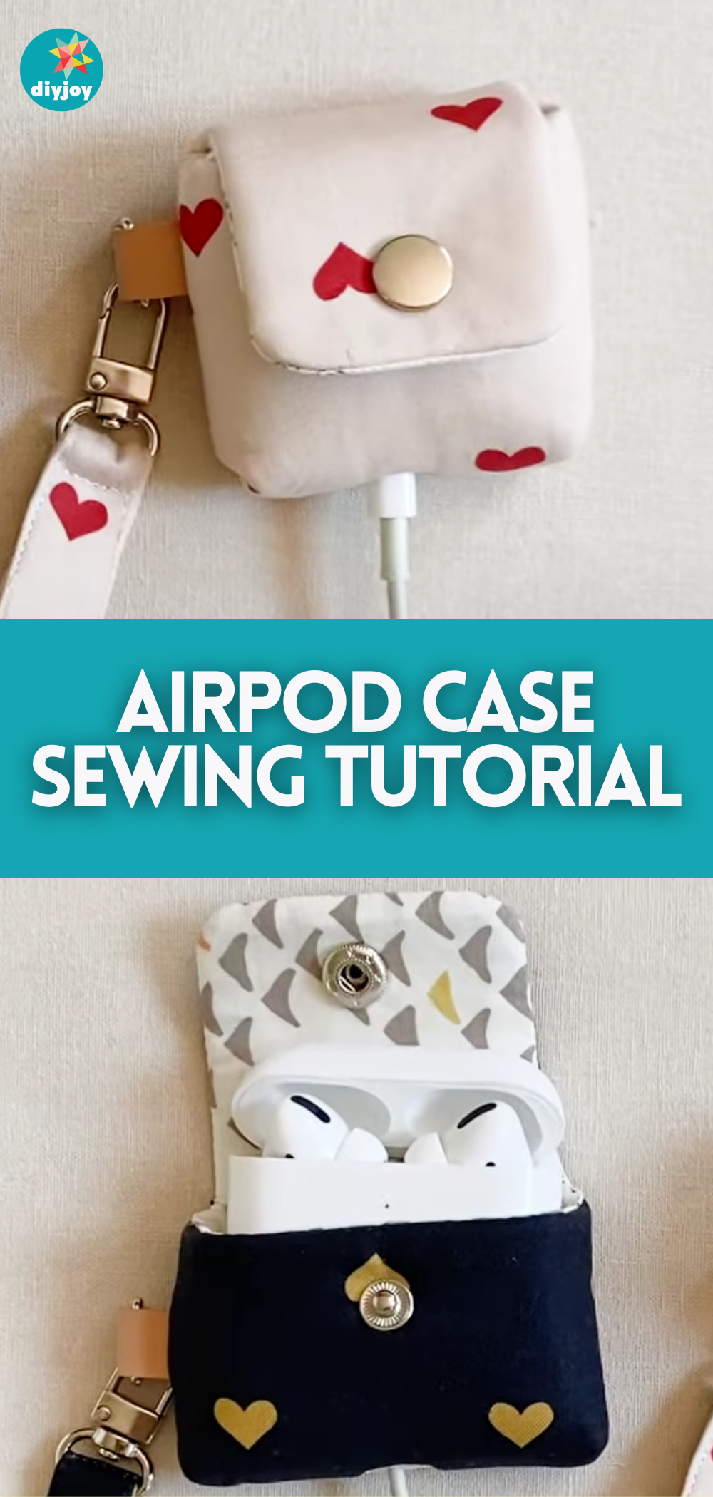 DIY Fabric Air Pod Case Tutorial
