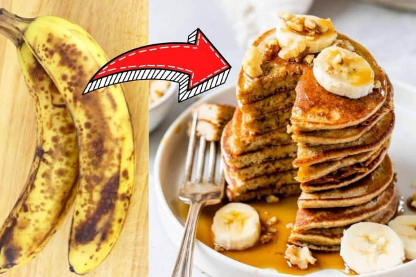Easy Banana Oatmeal Pancakes Recipe