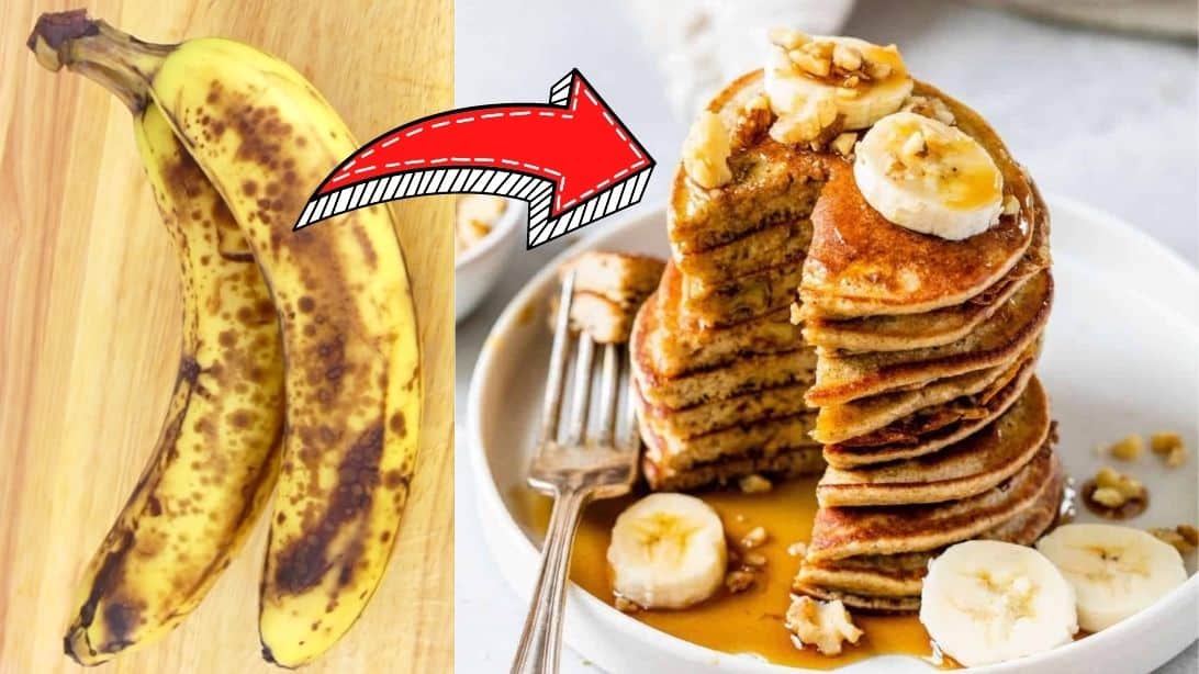 Easy Banana Oatmeal Pancakes Recipe | DIY Joy Projects and Crafts Ideas