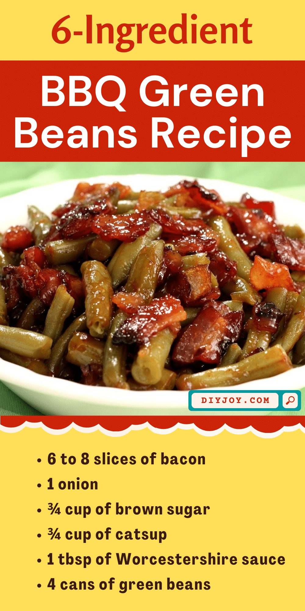 Easy Barbecue Green Beans Recipe - Quick Side Dish and Vegetables Ideas