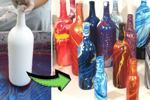 Easy Bottle Hydro Dipping Technique Tutorial
