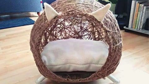 Easy DIY Jute Cat Bed Under $10 | DIY Joy Projects and Crafts Ideas