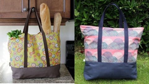 Easy DIY Market Bag Sewing Tutorial | DIY Joy Projects and Crafts Ideas