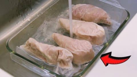 3 Easy Methods To Thaw Chicken Safely | DIY Joy Projects and Crafts Ideas