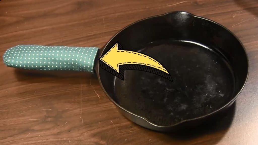 Easy Skillet Handle Cover Sewing Tutorial