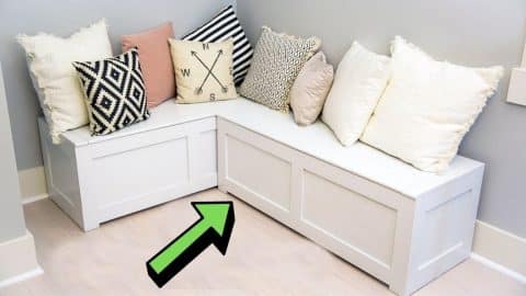 How To Build A DIY Storage Bench | DIY Joy Projects and Crafts Ideas