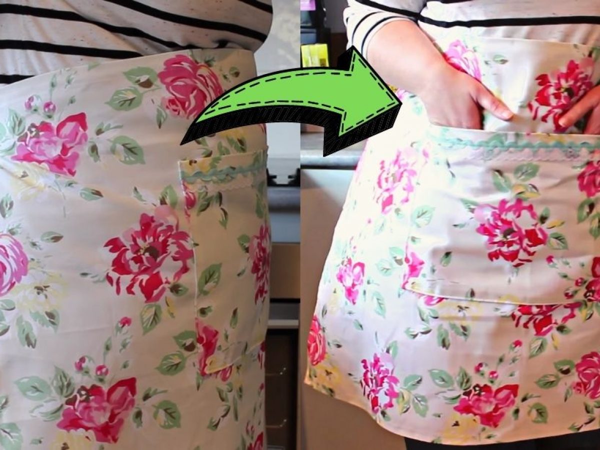 How to Make an Apron: Sewing Projects for Beginners - Back Road Bloom