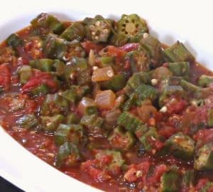 Easy Stewed Okra And Tomatoes Recipe