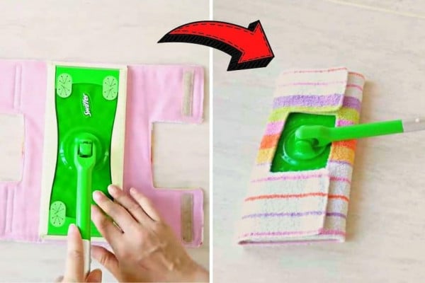 How To Sew Reusable Swiffer Pads