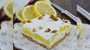 No-Bake Lemon Pudding Dessert Recipe