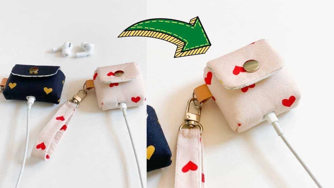 Pretty Air Pod Cases Sewing Tutorial | DIY Joy Projects and Crafts Ideas