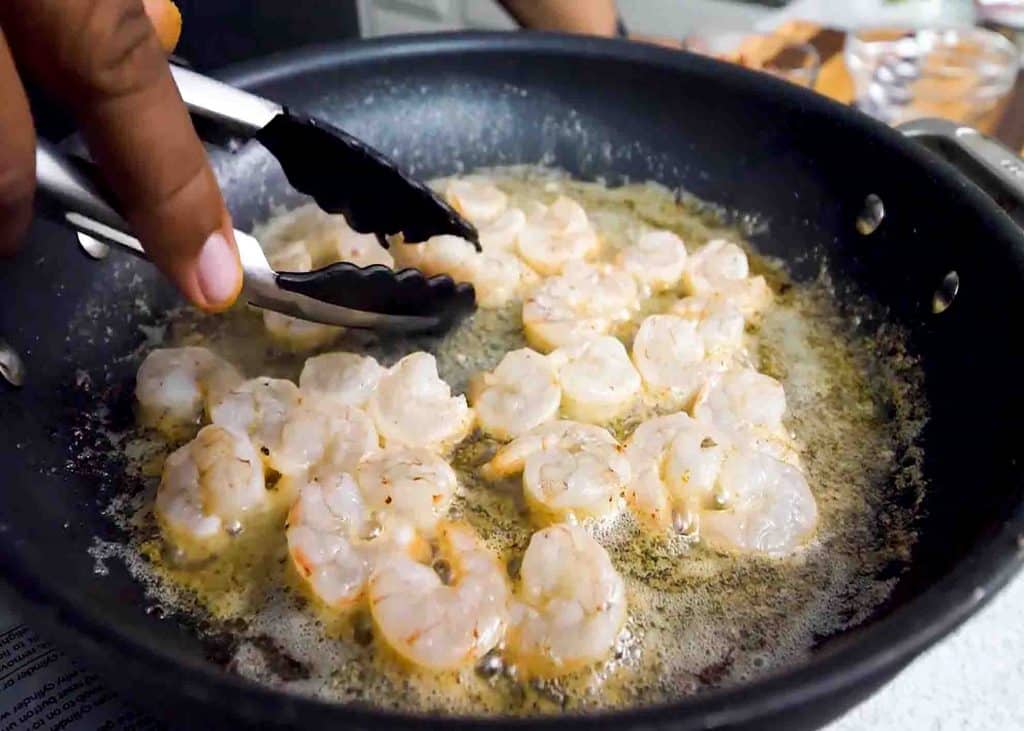 Shrimp for seafood baked potato recipe